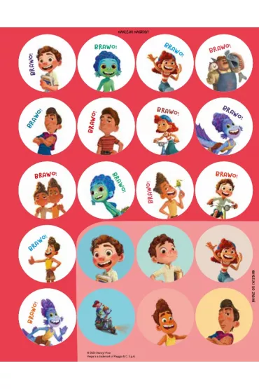 1, 2, 3, czytasz Ty! Poziom 3. Marzenia si� spe�niaj�. Disney Pixar Luca - El�bieta Lekan 
