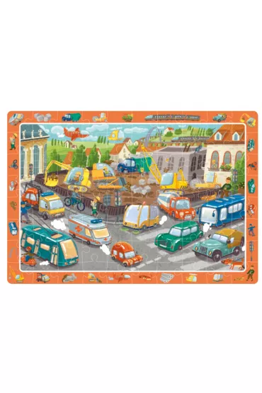 Puzzle obserwacyjne 80 el. Na drodze Dodo