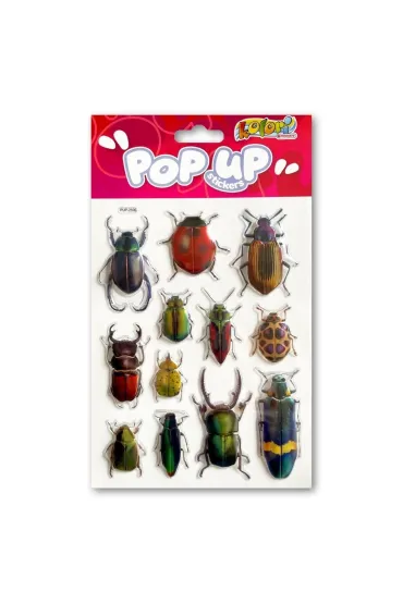Penmate Naklejki metaliczne Beetles