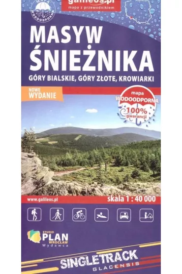 19 Masyw �nie�nika - 1 : 40 000 - mapa syntetyczna
