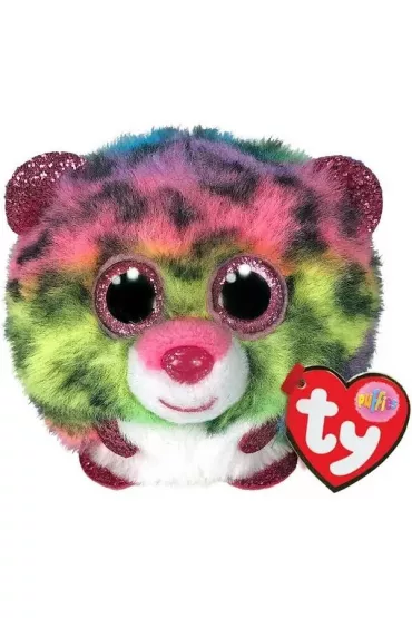 Ty Puffies Dotty - multikolorowy leopard