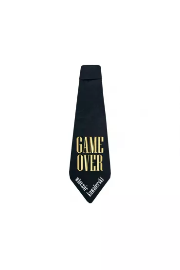 Godan Krawat Game Over 10x32cm