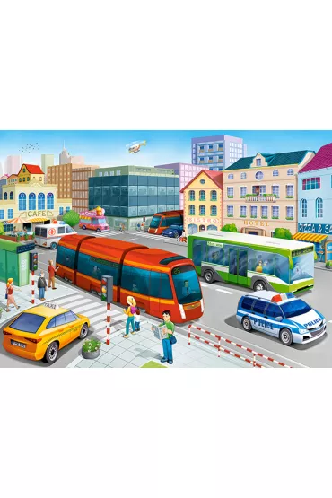 Puzzle 120 el. City Square Castorland