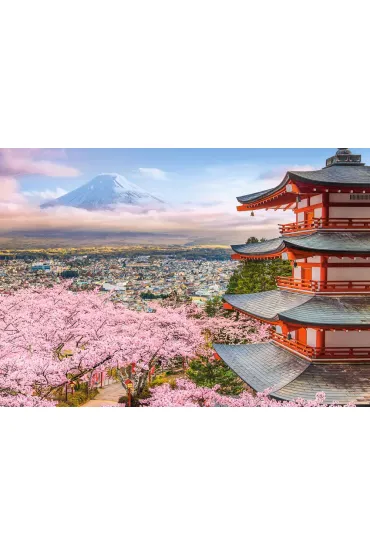 Puzzle 500 el. Spring in Japan CASTORLAND  B-54282