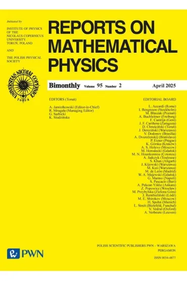 Reports On Mathematical Physics  95/2 Polska