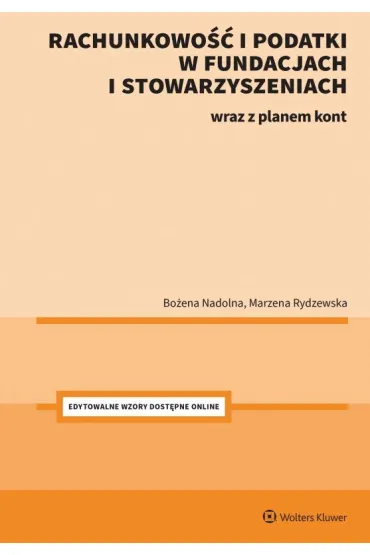 Rachunkowo�� i podatki w fundacjach i stowarzyszeniach - Bo�ena Nadolna, Marzena  Rydzewska