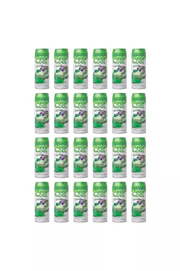 Coco Cool Woda kokosowa zgrzewka 24 x 520 ml