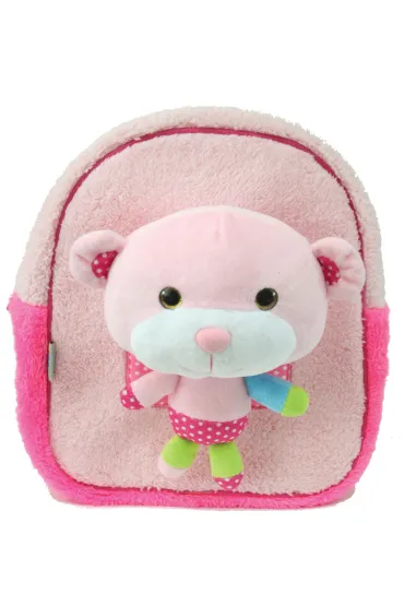 Eurocom Plecak pluszowy z zabawk� Pink Teddy S