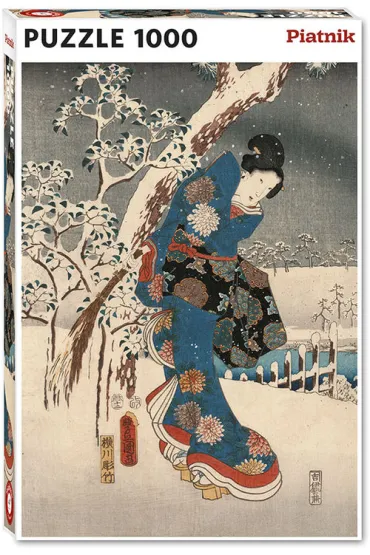 Puzzle 1000 el. Hiroshige, Tale of Genji PIATNIK