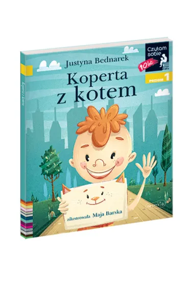 Koperta z kotem. Czytam sobie. Poziom 1 - Justyna Bednarek