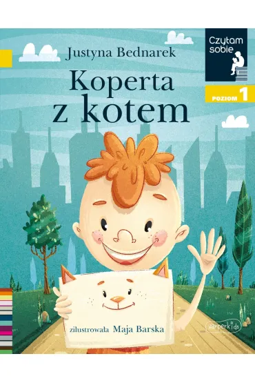 Koperta z kotem. Czytam sobie. Poziom 1 - Justyna Bednarek