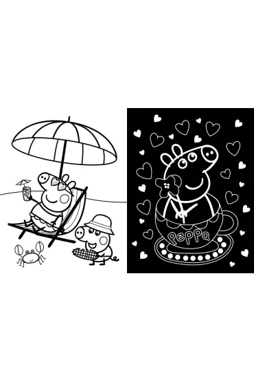 �winka Peppa. Neon. Moc koloru. Baw si� kolorami