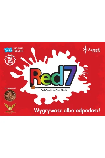 Red7. Gra karciana Lucrum Games - Carl Chudyk, Chris Cieslik