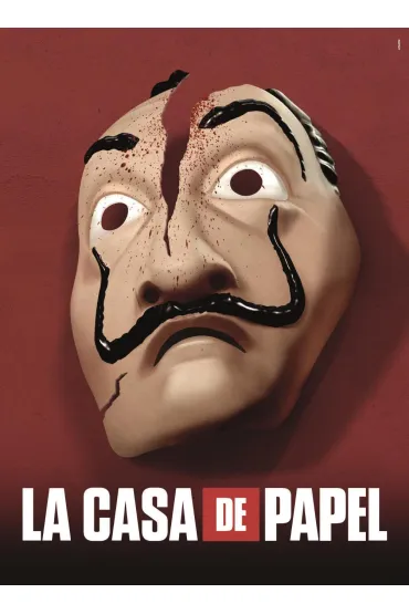 Puzzle 500 el. Netflix. La Casa de Papel 2 Clementoni
