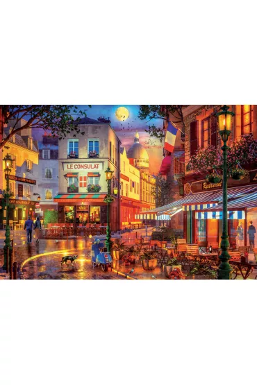 Puzzle 5000 el. Miasteczko we Francji Educa