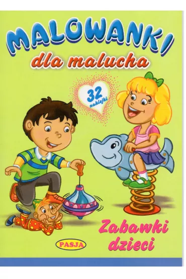 Malowanki dla malucha Zabawki dzieci A5 - Ernest B��dowski
