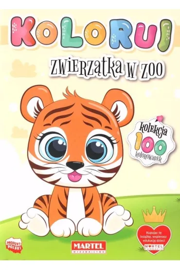 Zwierz�tka w ZOO. Koloruj