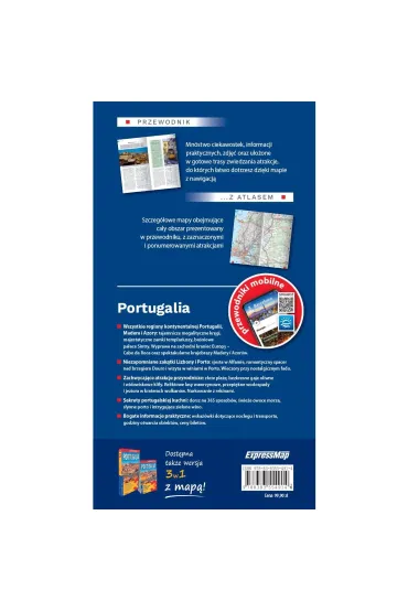 Portugalia przewodnik z atlasem 2025 - Janusz Andrasz