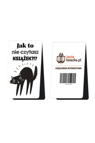 Magnetyczna zak�adka do ksi��ki - Jak to nie czytasz ksi��ek?!?