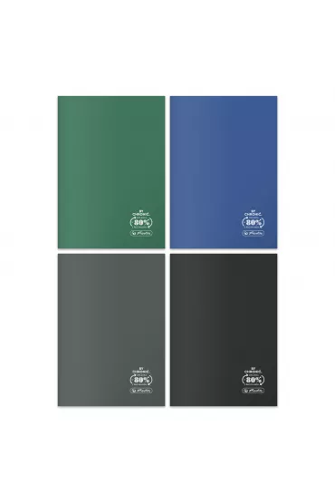 Herlitz Zeszyt A5 Eco PP Ocean Colors kratka 60 kartek 5 szt.