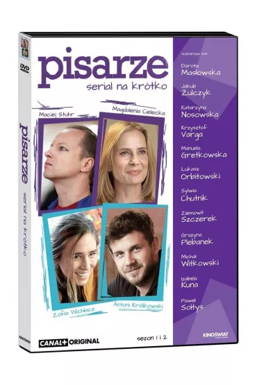 Pisarze. Serial na kr�tko. Sezon 1 i 2 DVD - Miko�aj Lizut, Pawe�  Ma�lona