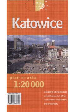 Katowice - plan miasta