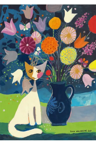 Puzzle el. Rosina Wachtmeister Bia�y kot Schmidt
