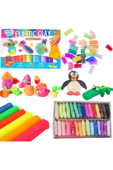 Zestaw Do Modelowania Plastelina Ciastolina Kolorowa Masa Plastyczna Lovin