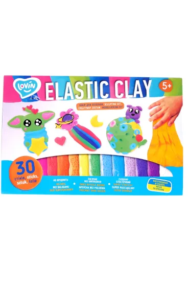 Zestaw Do Modelowania Plastelina Ciastolina Kolorowa Masa Plastyczna Lovin