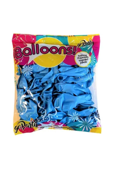 Balon B057 b��kitny 80 szt.
