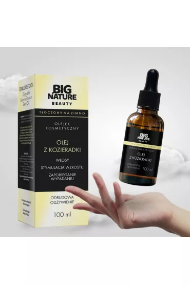 Big Nature Olejek z kozieradki do wosw regeneracja odywka wzmocnienie 100 ml