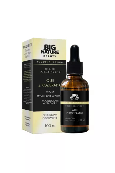 Big Nature Olejek z kozieradki do wosw regeneracja odywka wzmocnienie 100 ml