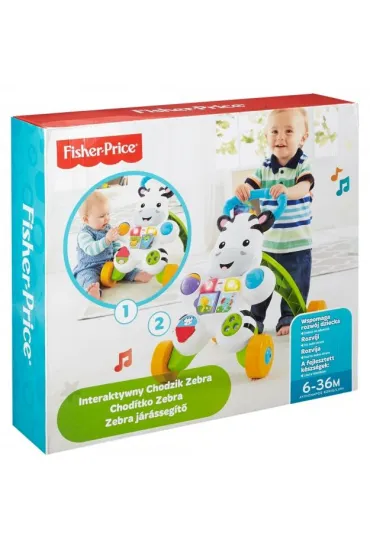 Fisher-Price - chodzik interaktywny Zebra