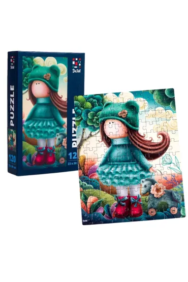 Puzzle 120 el. Lalka z koniem Roter Kafer