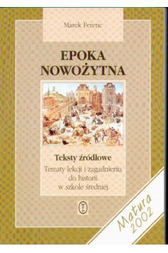 Epoka nowo�ytna - Ferenc Marek - Marek Ferenc