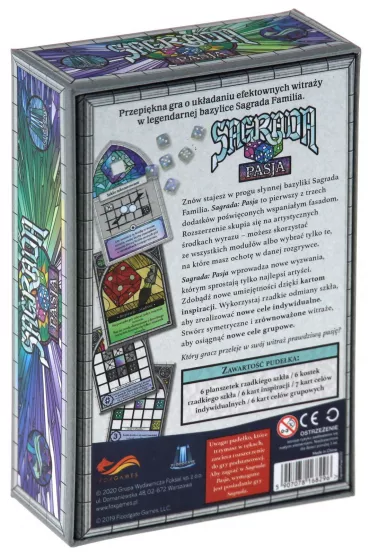 Sagrada. Pasja FoxGames - Adrian  Adamescu, Daryl  Andrews