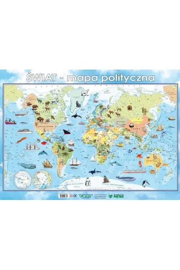 Puzzle �wiat polityczny Pi�tka