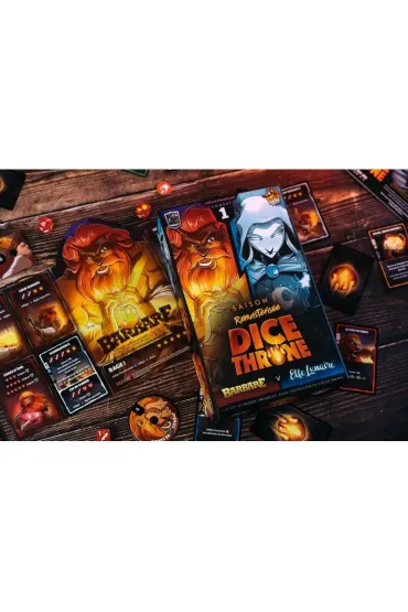Dice Throne. Starcie 1. Barbarzy�ca vs Ksi�ycowa Elfka Lucky Duck Games Polska