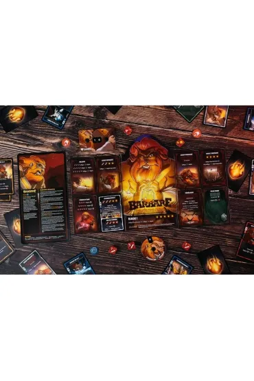 Dice Throne. Starcie 1. Barbarzy�ca vs Ksi�ycowa Elfka Lucky Duck Games Polska