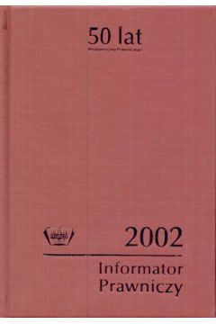 Informator prawniczy 2002 (twarda oprawa)