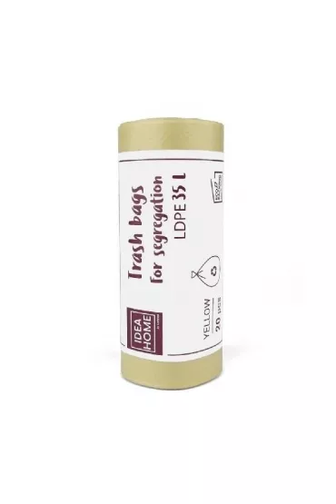 Idea Worki na �mieci 35L ��te 20 szt.