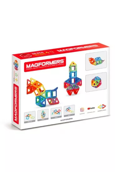 Klocki magnetyczne Magformers 3D 50 el.