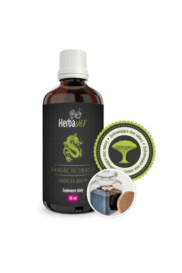 Herbavis Smocza krew Sangre de drago szk�o Suplement diety 50 ml