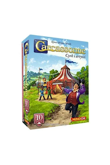 Carcassonne 10 Cyrk i Arty�ci Edycja 3 Bard Centrum Gier