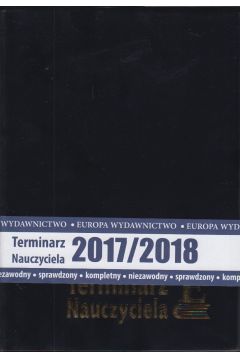 Terminarz Nauczyciela 2017/2018 czarny