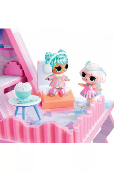 Lalka Lol Surprise z akcesoriami Winter Snow Chalet MGA 427735INT Mga Entertainment