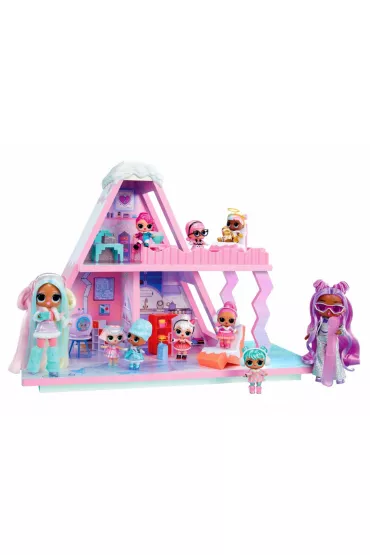 Lalka Lol Surprise z akcesoriami Winter Snow Chalet MGA 427735INT Mga Entertainment
