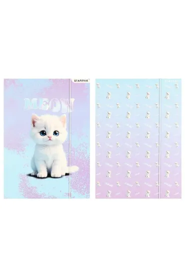 Teczka z gumk� A4 Cute Kotki mix STARPAK 583297