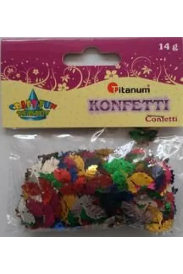 Titanum Konfetti Li�� 14g, 17 x 18 mm