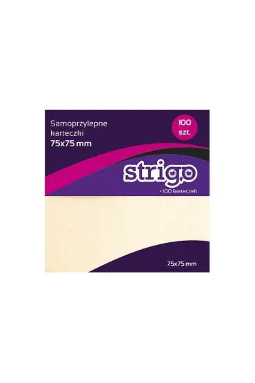 Pilot Karteczki samoprzylepne Strigo 75 x 75mm 100 szt.